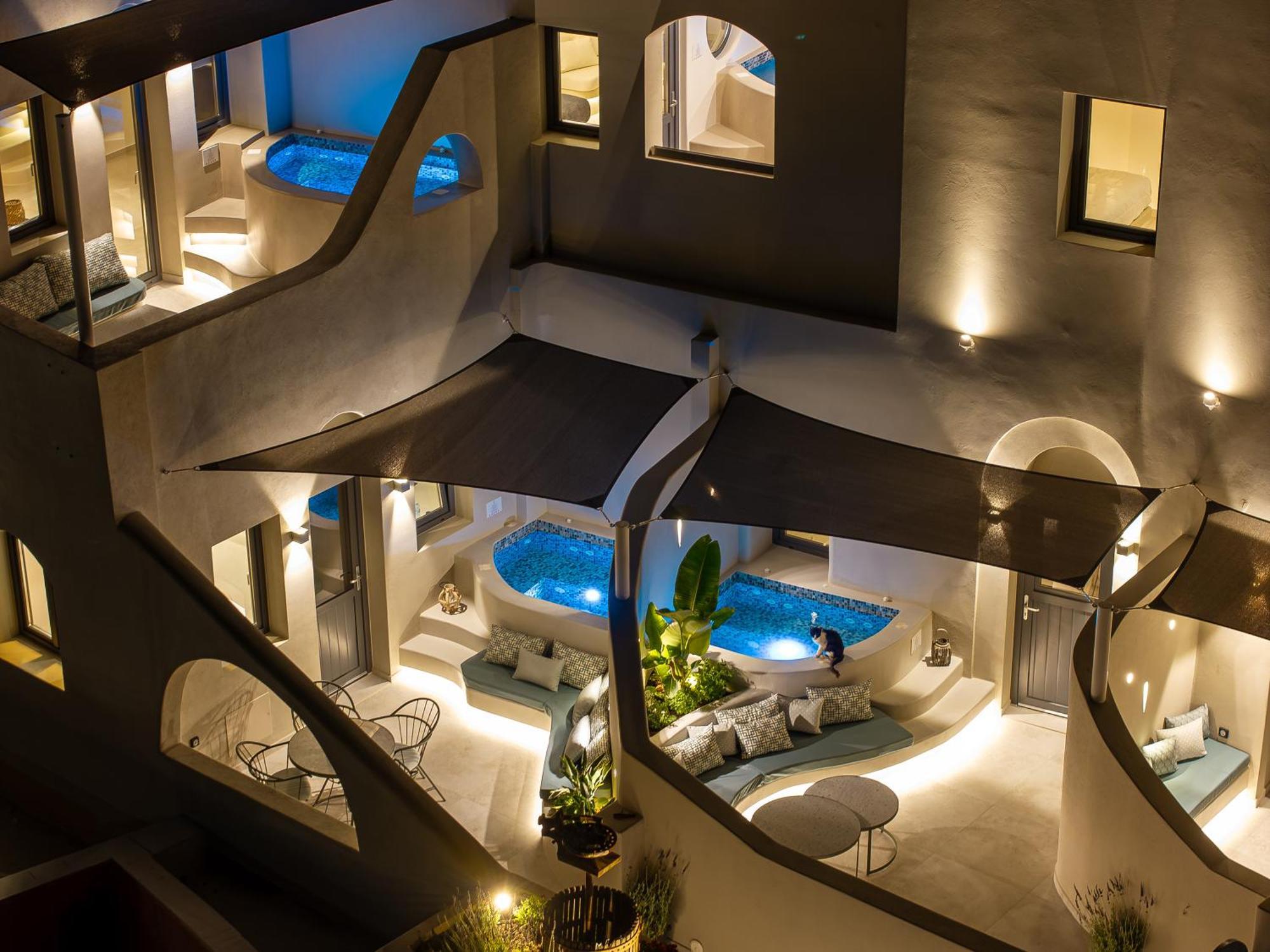 Galaria Serenity Suites Vóthon Eksteriør billede