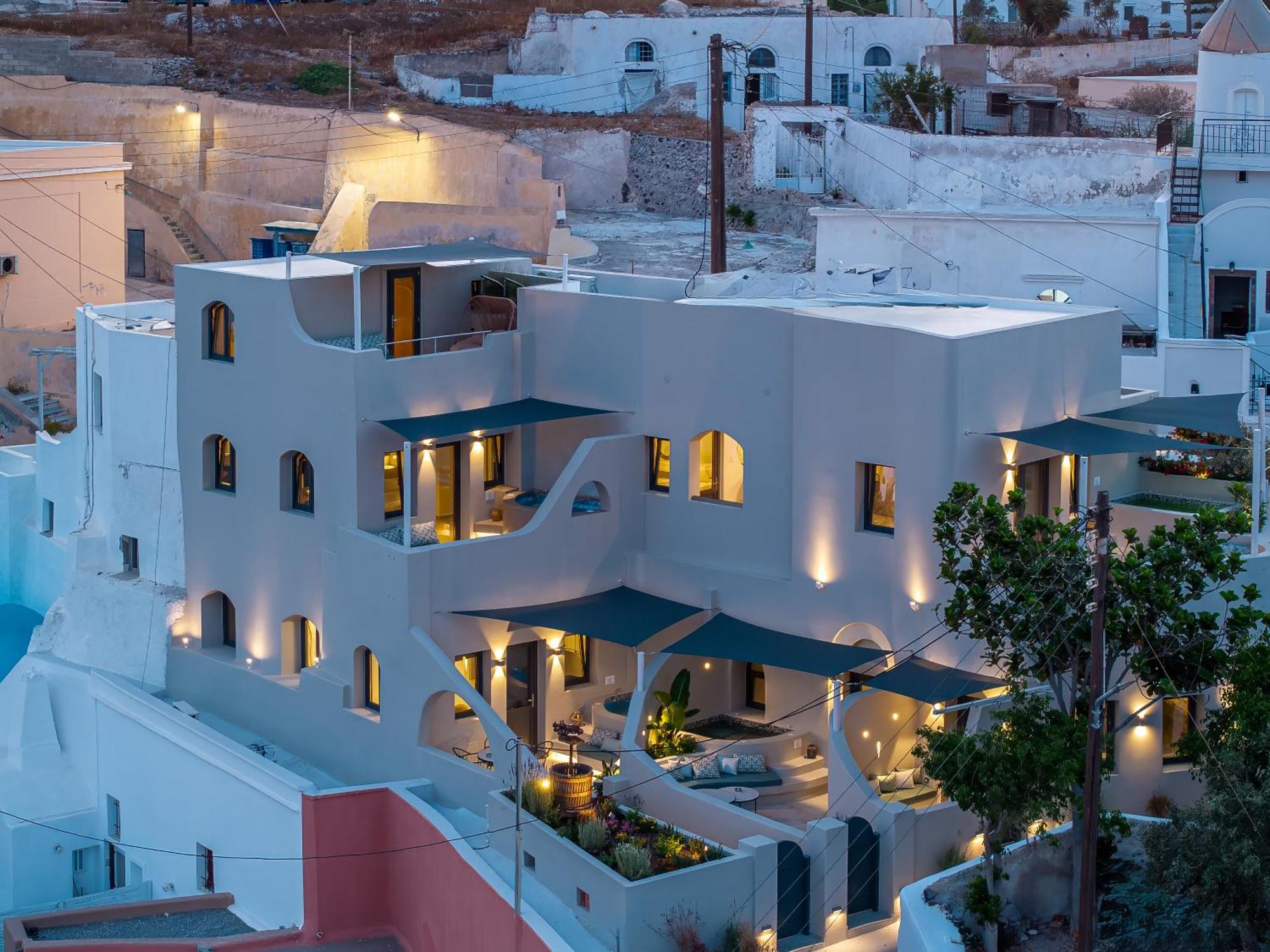 Galaria Serenity Suites Vóthon Eksteriør billede