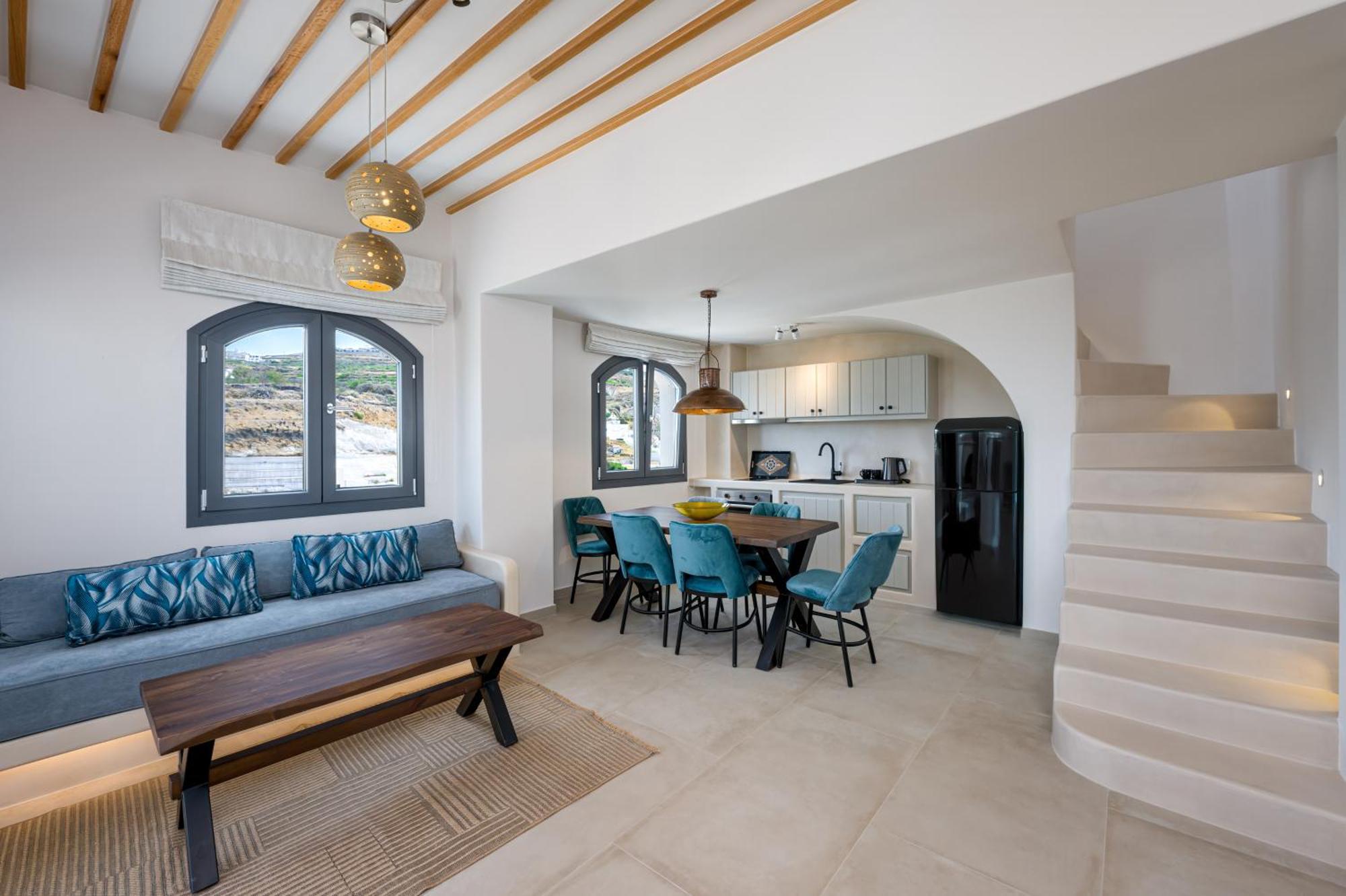 Galaria Serenity Suites Vóthon Eksteriør billede